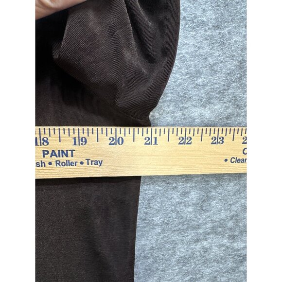 Chicos Travelers Womens Size 12 Button-Front Brown Chicos size 2 Cardigan - Picture 3 of 6